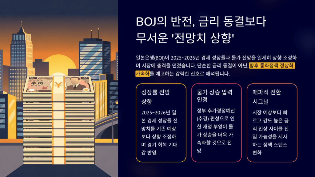 BOJ 금리동결 이미지입니다. 