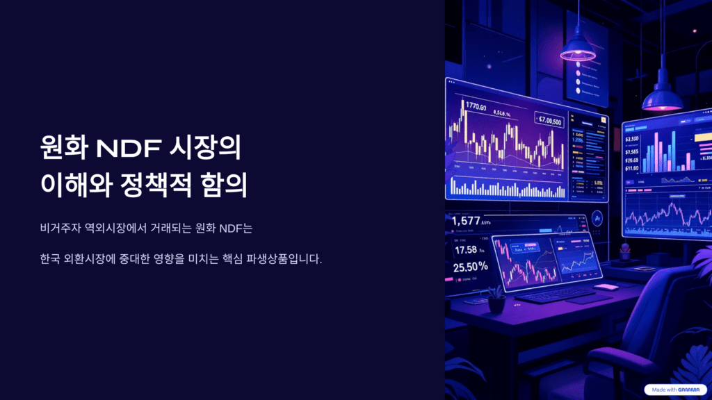 NDF를 설명하는 이미지입니다.