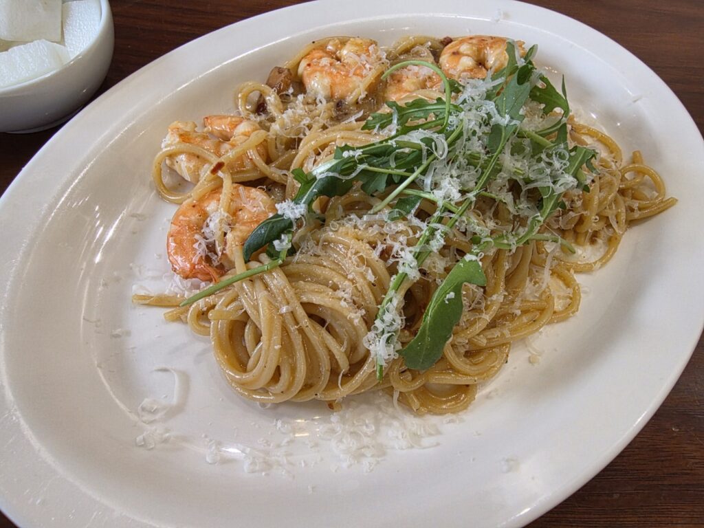 오일리 파스타입니다. 