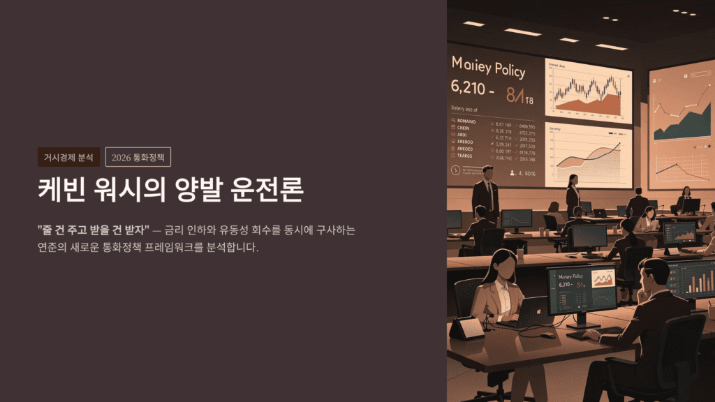 케빈 워시의 양발 운전