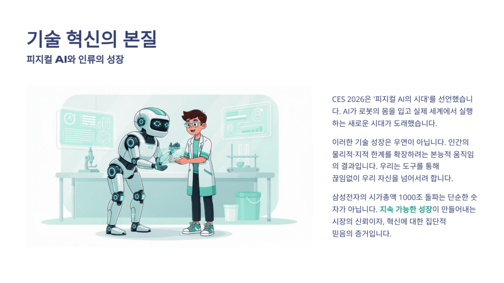 기술 혁신의 본질입니다. 