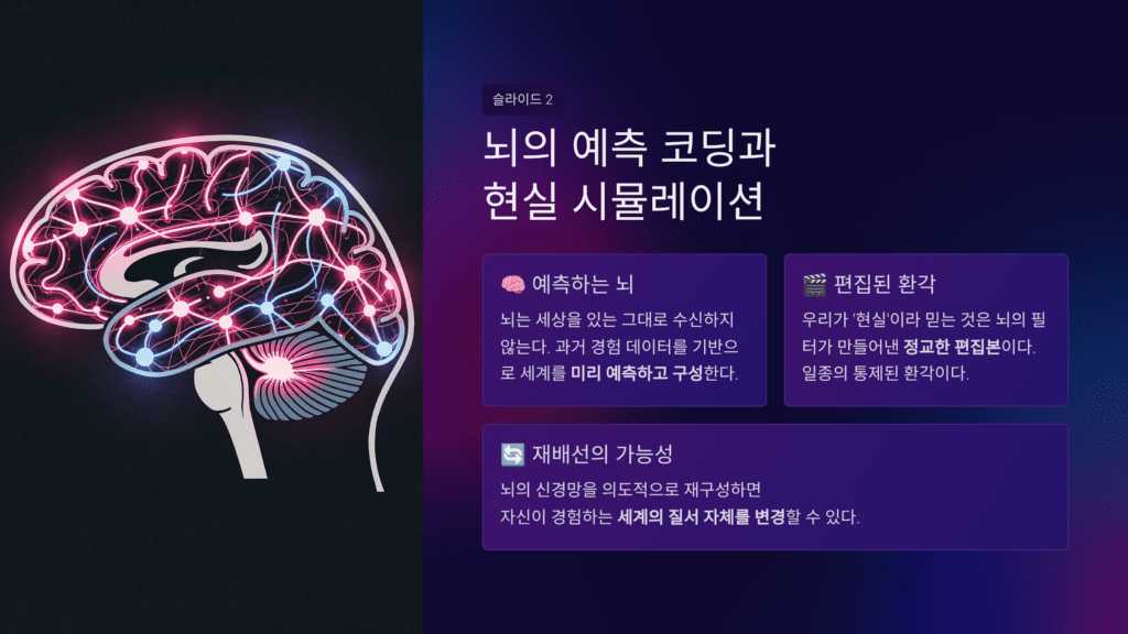 뇌의 예측 코딩