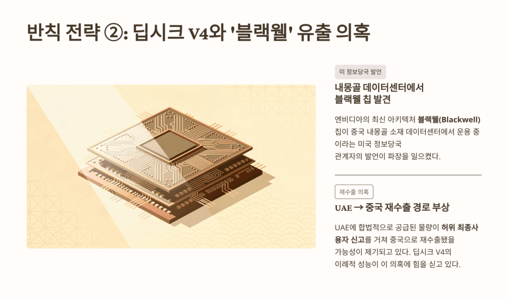 내몽골 데이터센터 블랙웰 유출