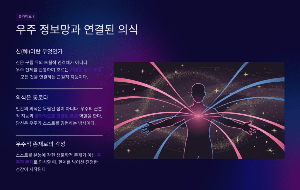 우주 정보망 신