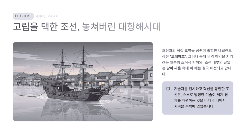 슬픈 조선의 역사입니다. 