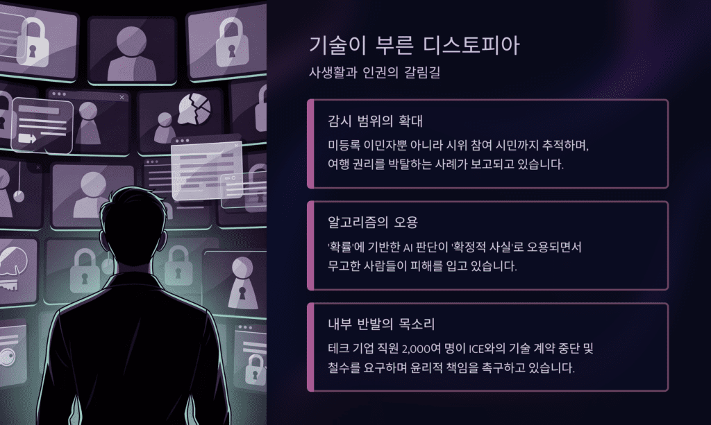 기술 디스토피아입니다.