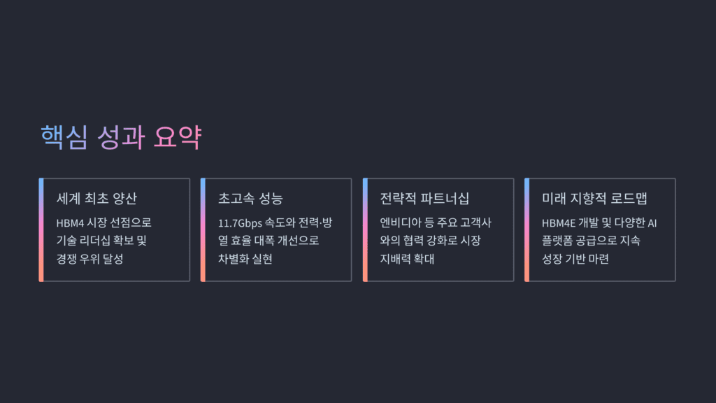 핵심 요약입니다. 