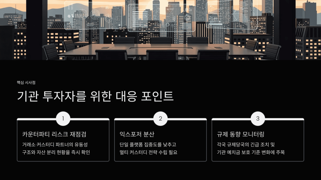 대응 포인트입니다. 