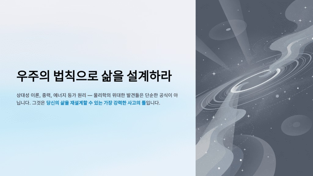 아인슈타인 우주 법칙 상대성이론