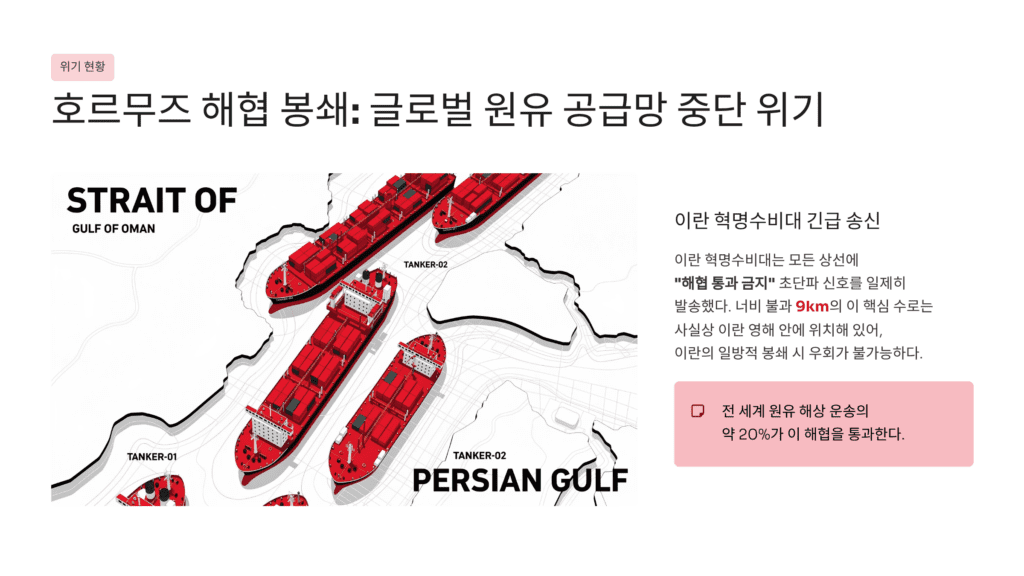 호르무즈 해협 봉쇄 테헤란 비상