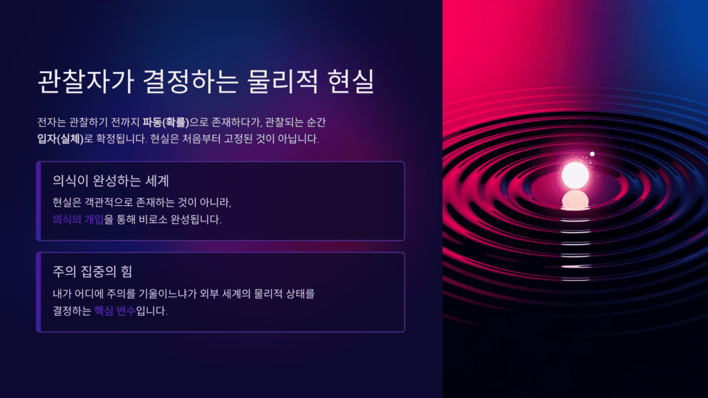 아인슈타인 관찰자 의식