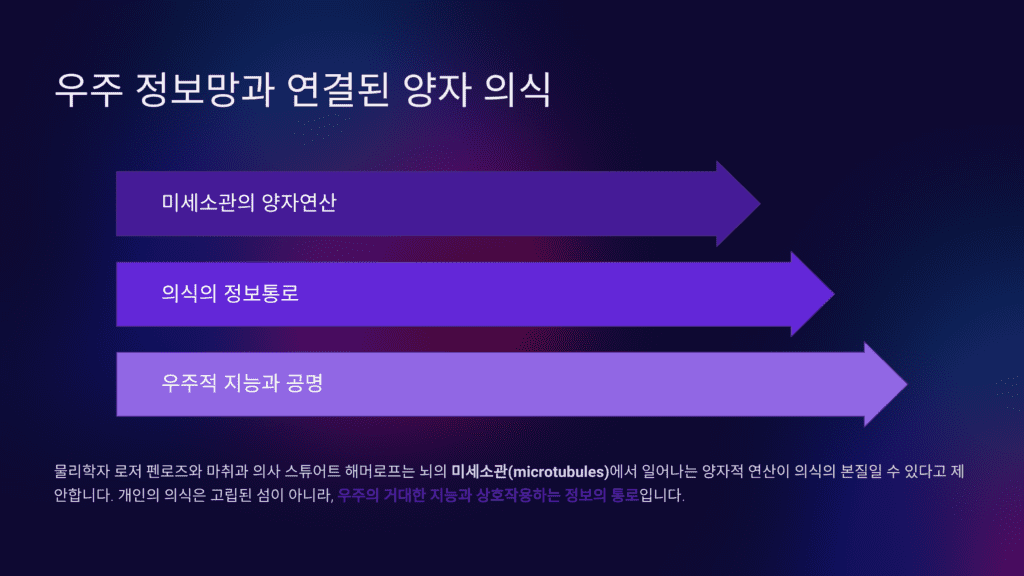 미세소관 양자연산