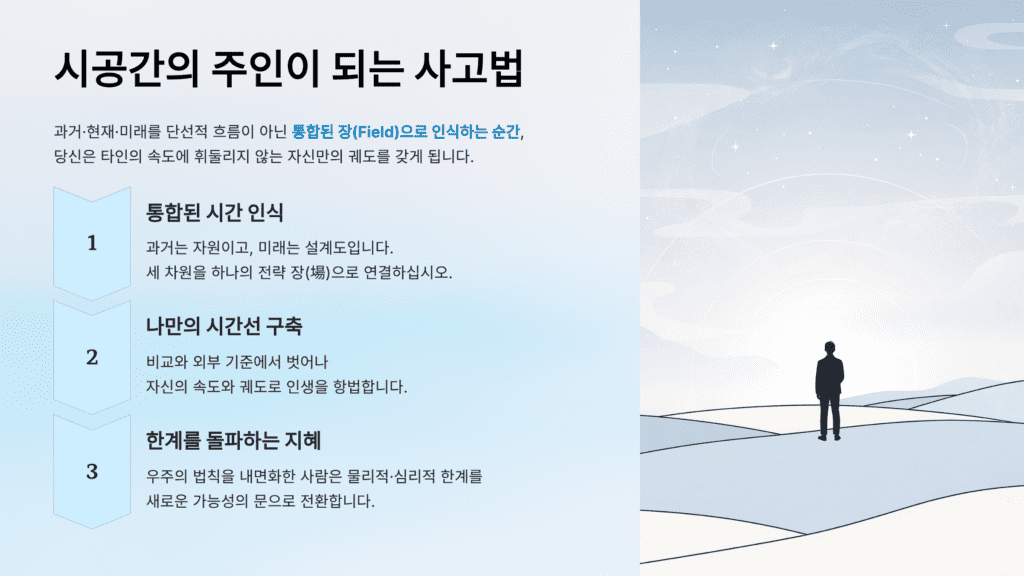 아인슈타인 시공간 통합적 사고